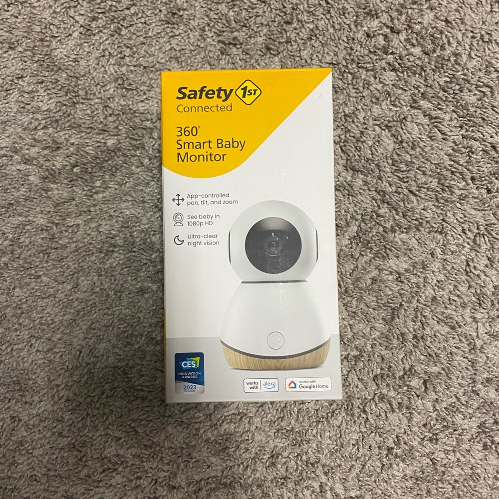 NIB Safety 1st 360° Smart Baby Monitor